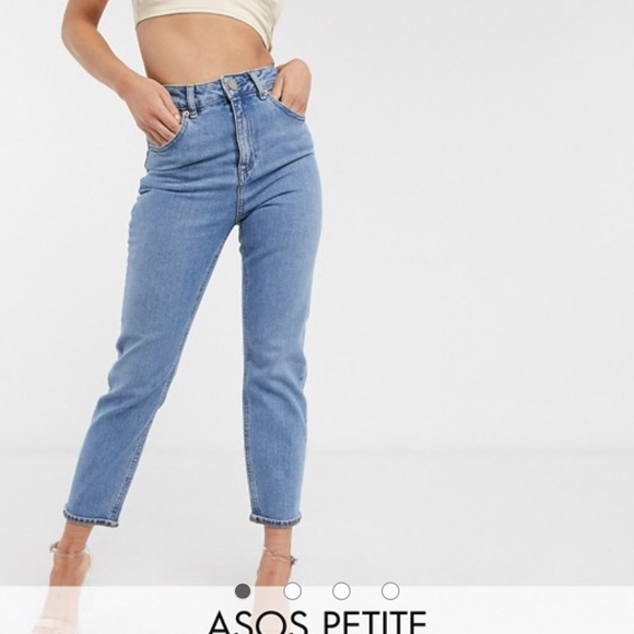 ASOS DESIGN high waist slim mom jeans - Picture 3 of 3